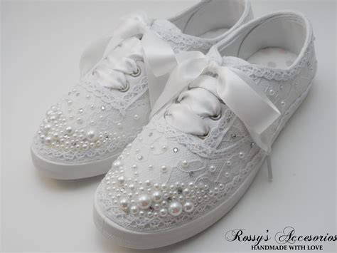 rhinestone sneakers for wedding.